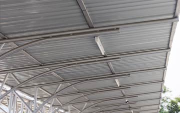 installing Crossways metal roofing