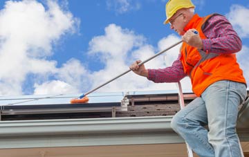 Crossways soft wash roof cleaning